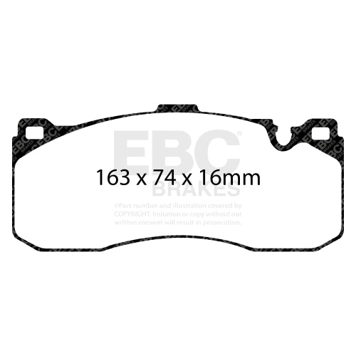 EBC Bluestuff NDX Front Brake Pads for MINI