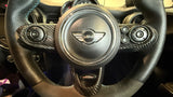 Shadow6 Carbon 3 Piece Steering Wheel Covers - 3 Hole - JCW Steering Wheel