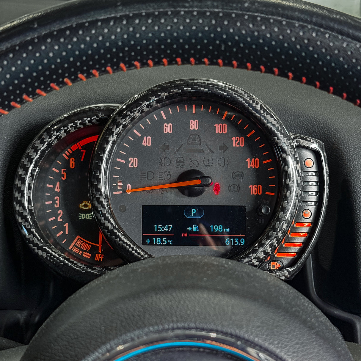Shadow6 Carbon Instrument Cluster for MINI Gen 3 Pre LCI Models