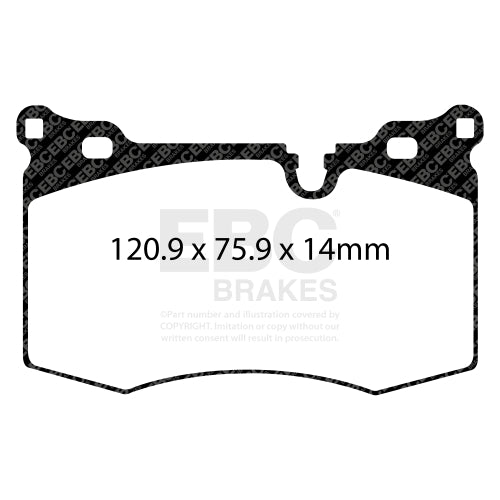 EBC Bluestuff NDX Front Brake Pads for MINI