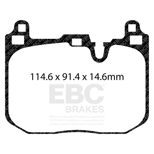 EBC Bluestuff NDX Front Brake Pads for MINI