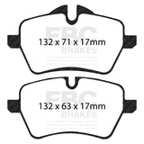 EBC Bluestuff NDX Front Brake Pads for MINI