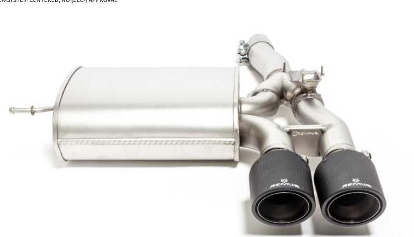 Remus Race Valved Exhaust For MINI F56 & F57 Cooper S, JCW & GP LCI GPF