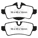 EBC Bluestuff NDX Rear Brake Pads for MINI