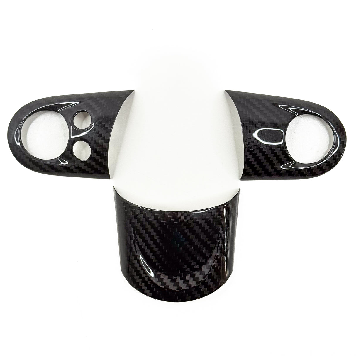 Shadow6 Carbon Steering Wheel trims for MINI Gen 2 with controls