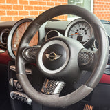 Shadow6 Carbon Steering Wheel Trims for MINI Gen 2 R55-59