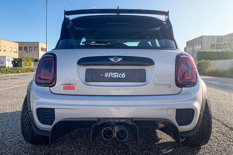 RSI C6 F56 MINI Rear Diffuser - Challenge Edition - Fibreglass & Carbon | Lohen MINI