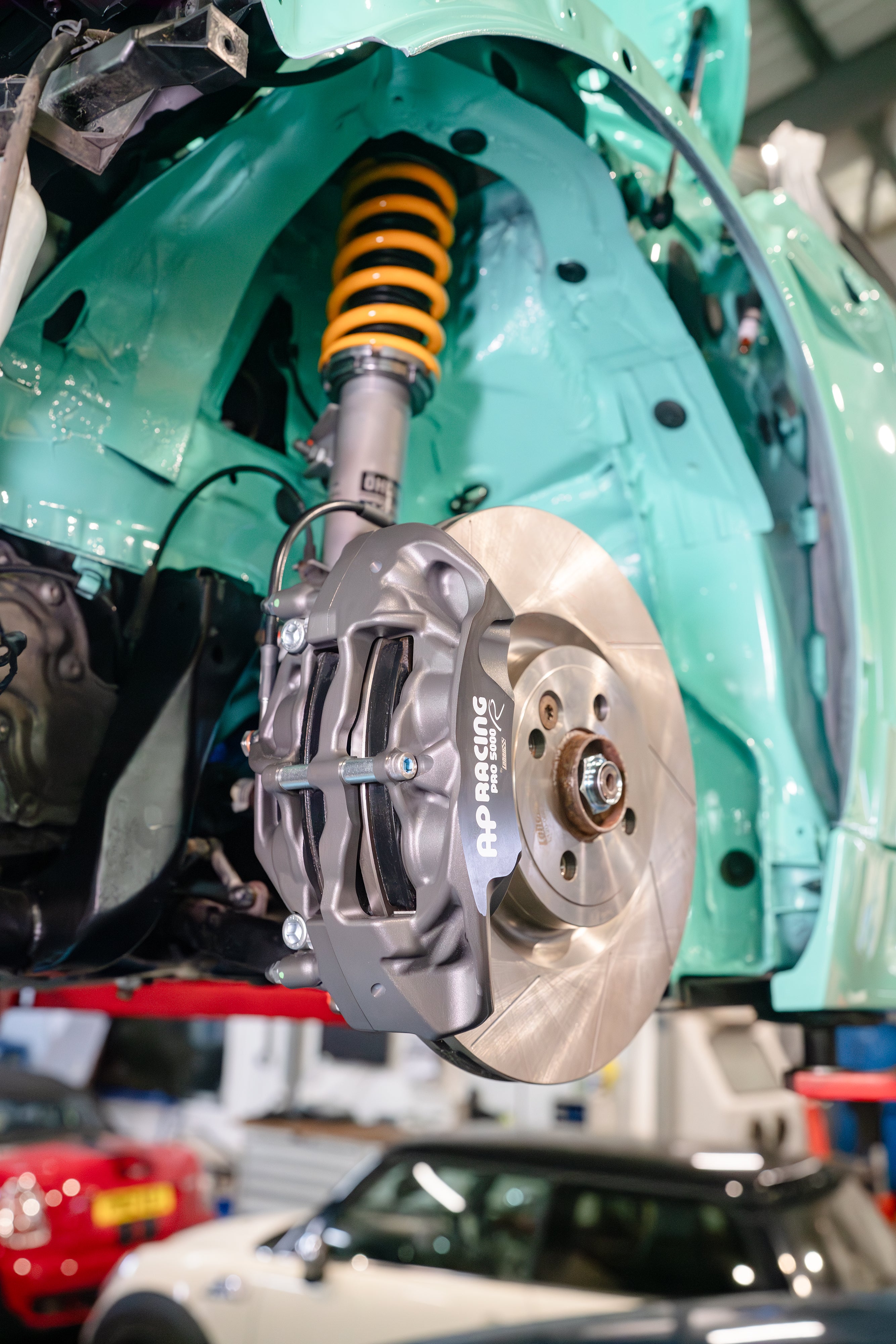 AP Racing Big Brake Kit from Lohen on an R56 customised MINI