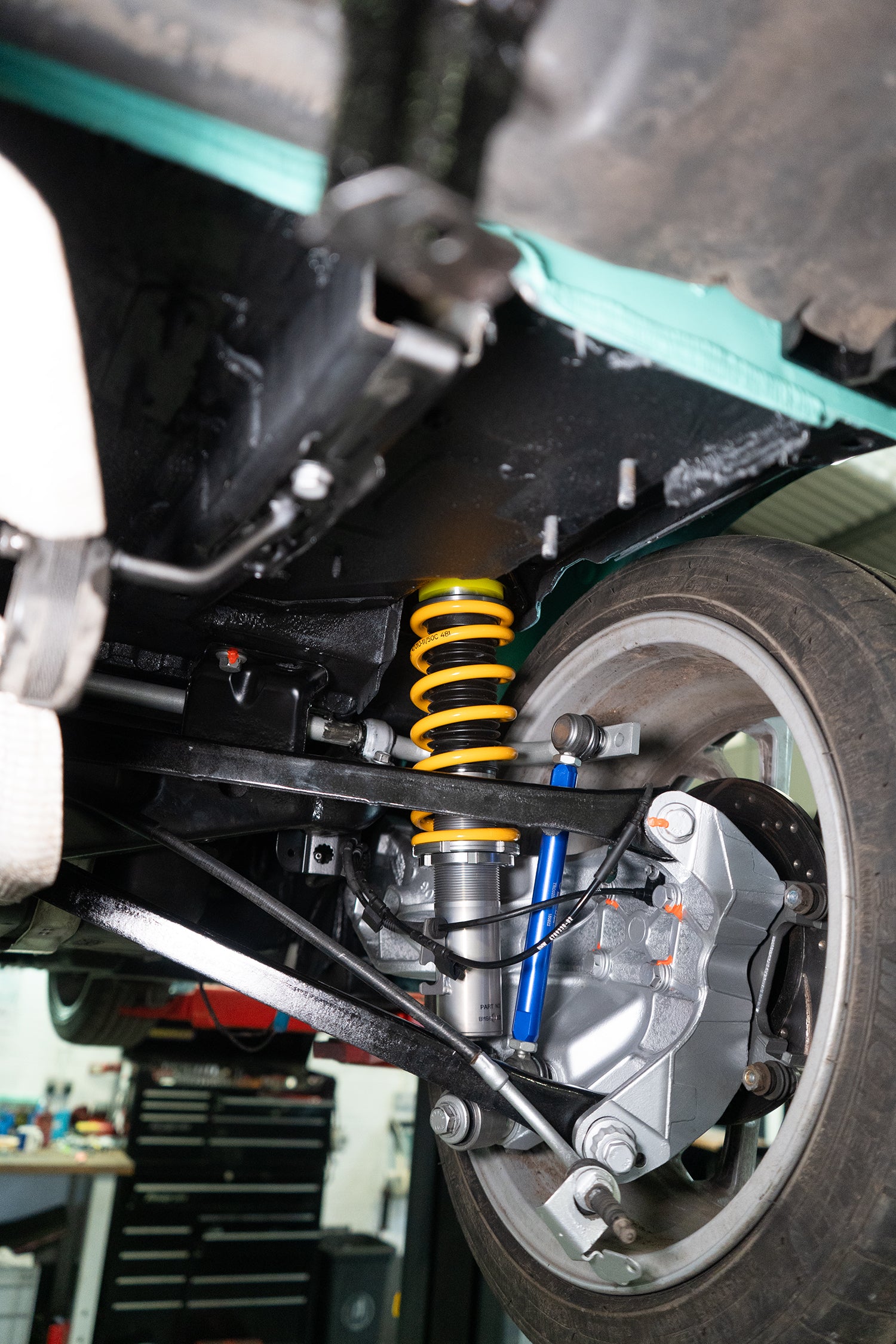 MINI R56 Ohlins suspension plus droplinks and an anti-roll bar.