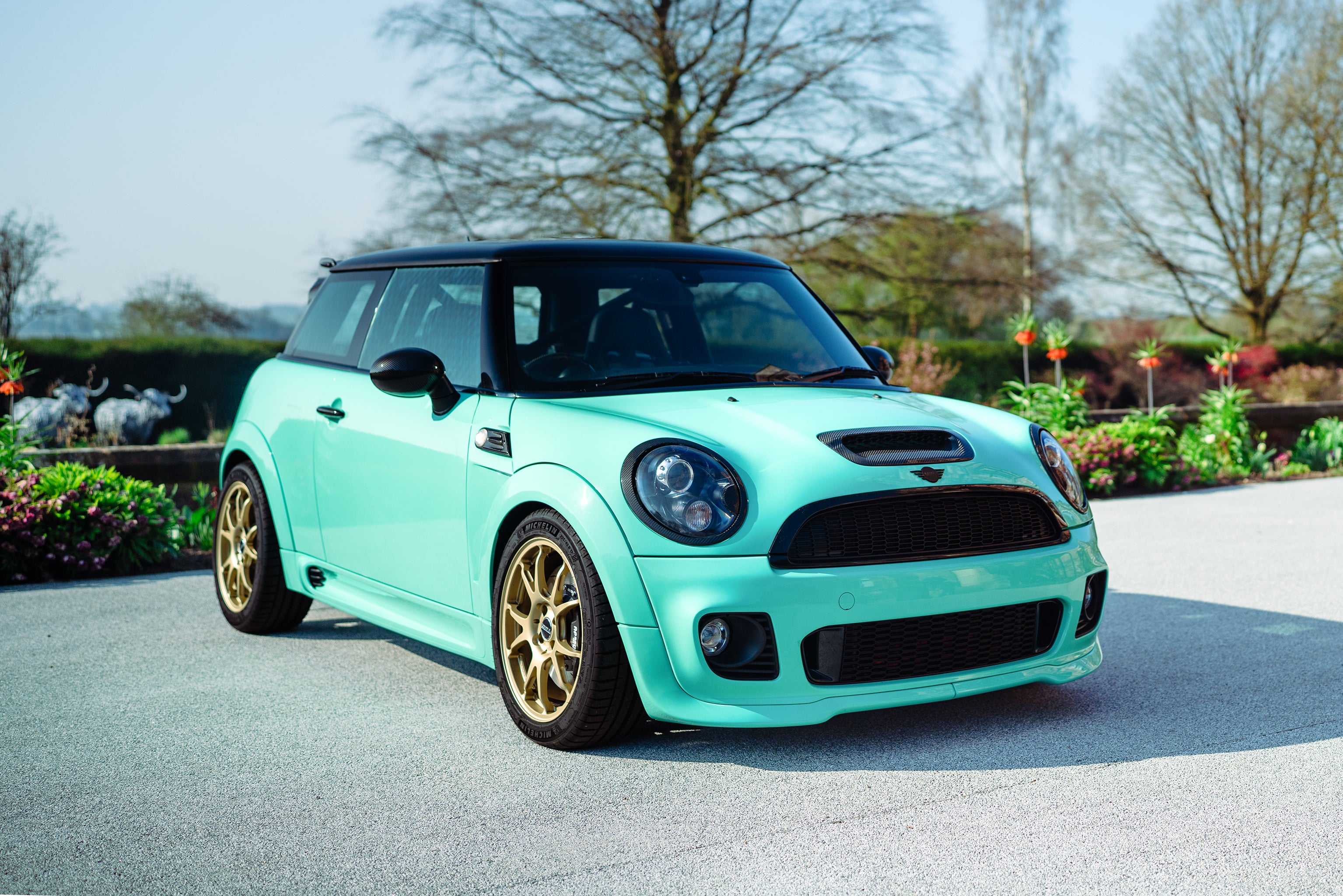 Modified performance R56 MINI Cooper S with Stage 3 ECU remap and performance parts.