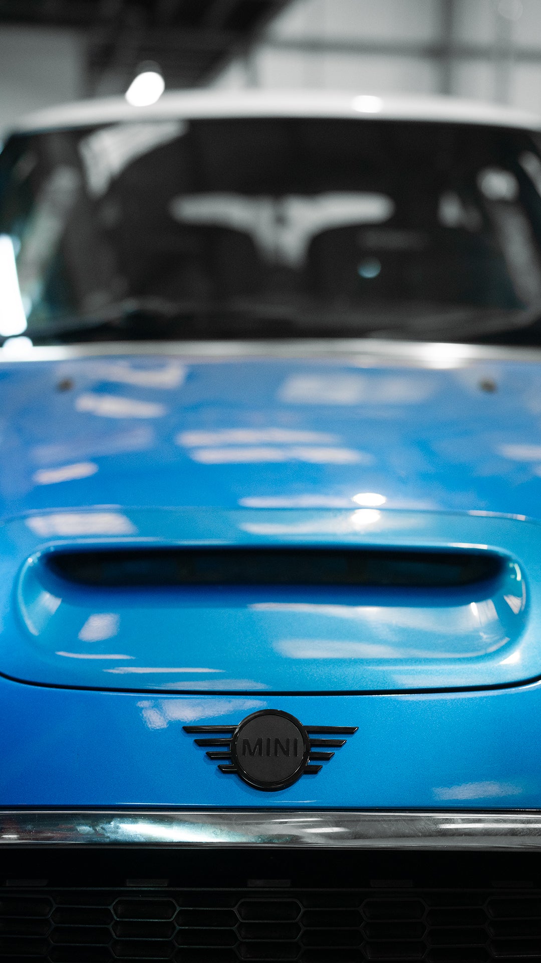 Mint Green R56 MINI WIth AEM induction kit and Airtec intercooler
