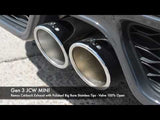 Remus Sports Exhaust Valved Cat Back For MINI F56 & F55 Cooper S & JCW PRE LCI | Lohen MINI