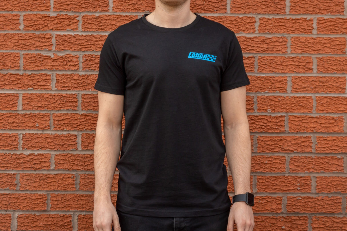 Lohen MINI T-Shirt Black and Blue - 100% Organic Cotton | Lohen MINI
