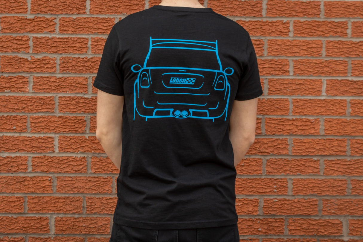 Lohen MINI T-Shirt Black and Blue - 100% Organic Cotton | Lohen MINI
