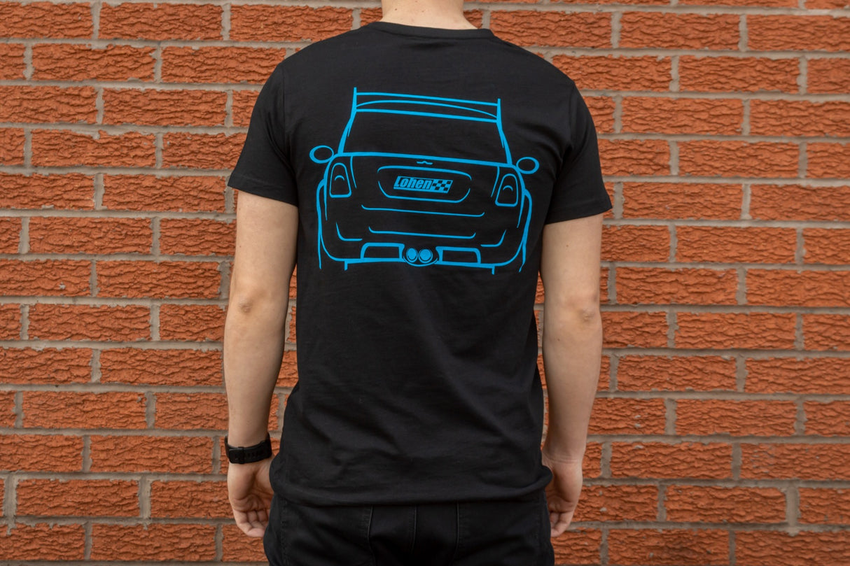 Lohen MINI T-Shirt Black and Blue - 100% Organic Cotton | Lohen MINI