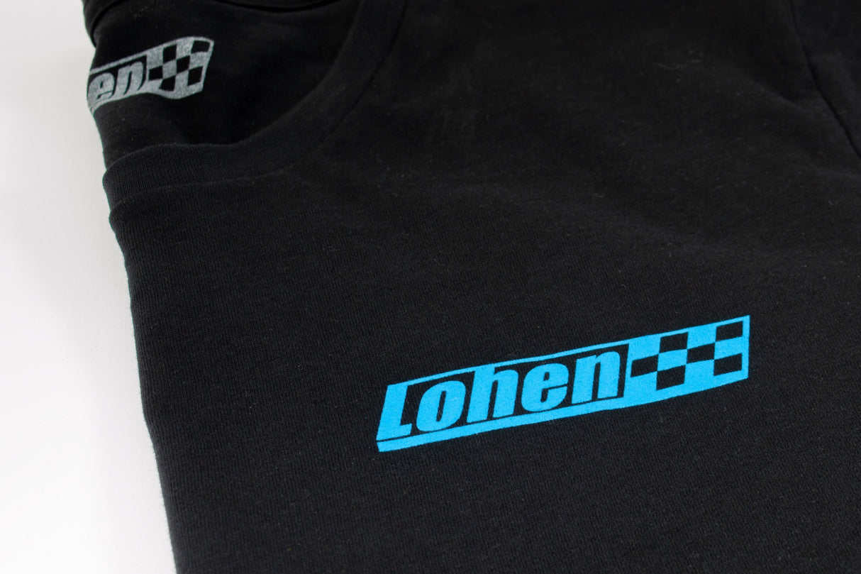 Lohen MINI T-Shirt Black and Blue - 100% Organic Cotton | Lohen MINI