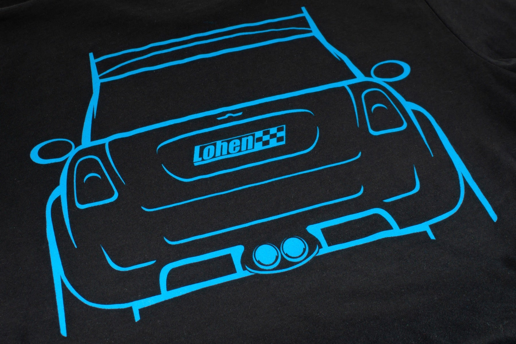 Lohen MINI T-Shirt Black and Blue - 100% Organic Cotton | Lohen MINI