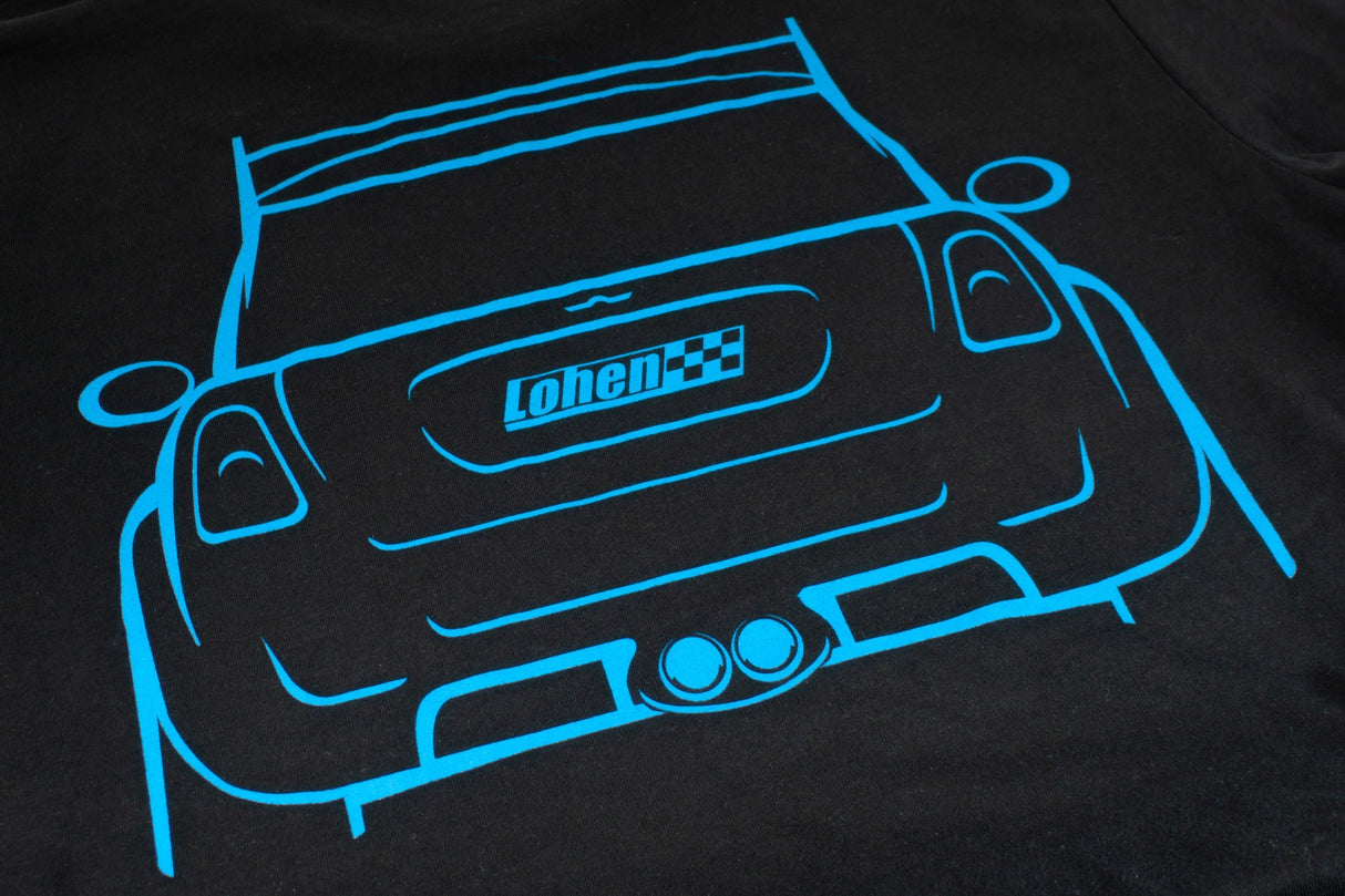 Lohen MINI T-Shirt Black and Blue - 100% Organic Cotton | Lohen MINI