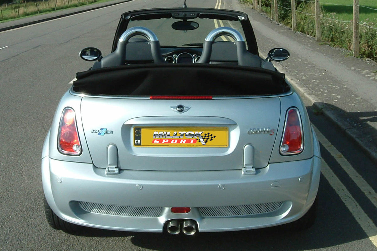 Milltek Sport Cat-Back Exhaust for MINI Convertible R52 Cooper S & JCW | Lohen MINI