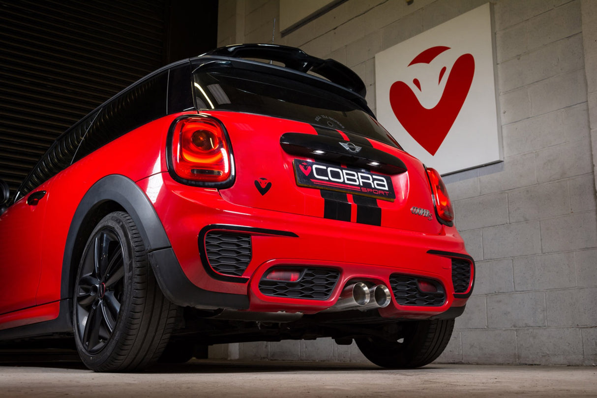 COBRA SPORT PRE-LCI F56 MINI COOPER S CAT-BACK PERFORMANCE EXHAUST | Lohen MINI