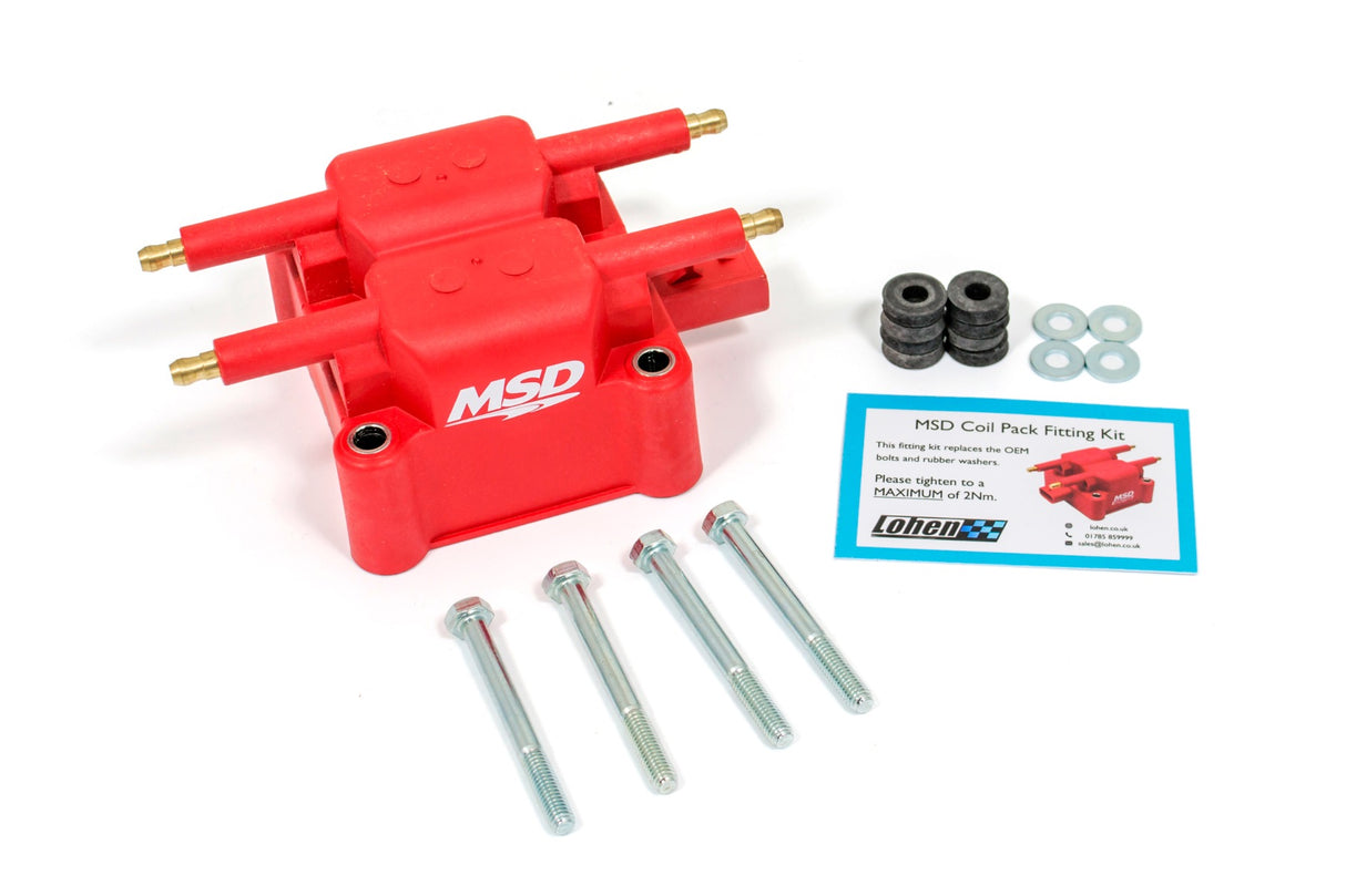 MSD Ignition Performance Coil Pack For Gen 1 MINI Petrol Cooper S - Free Fitting Kit | Lohen MINI