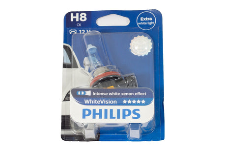 Philips H8 & H11 WhiteVision Xenon Effect Bulb | Lohen MINI