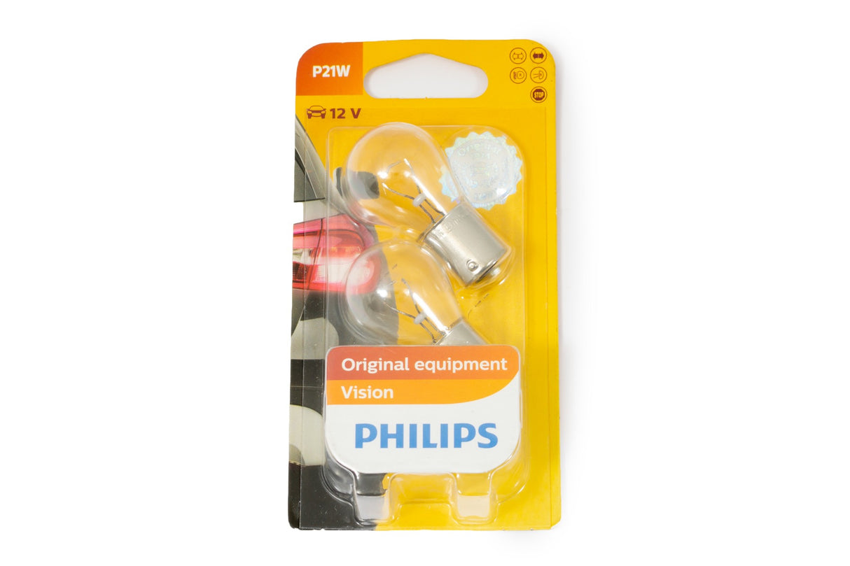 Philips P21W Vision Indicator Bulbs | Lohen MINI