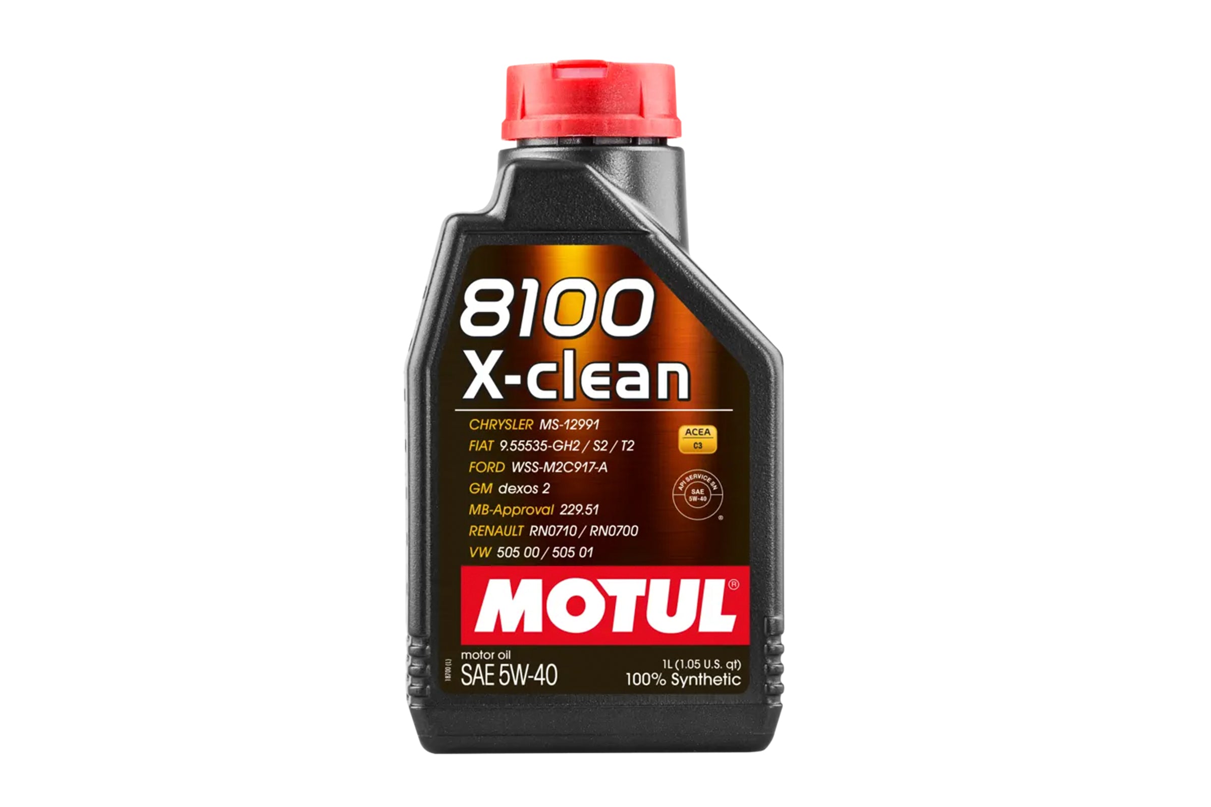 MOTUL 8100 X-clean GEN 5W40 4本未使用 20ℓ