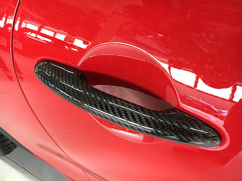 RSI C6 Carbon Fibre Exterior Door Handle Covers For MINI R53, R56 & F56 | Lohen MINI