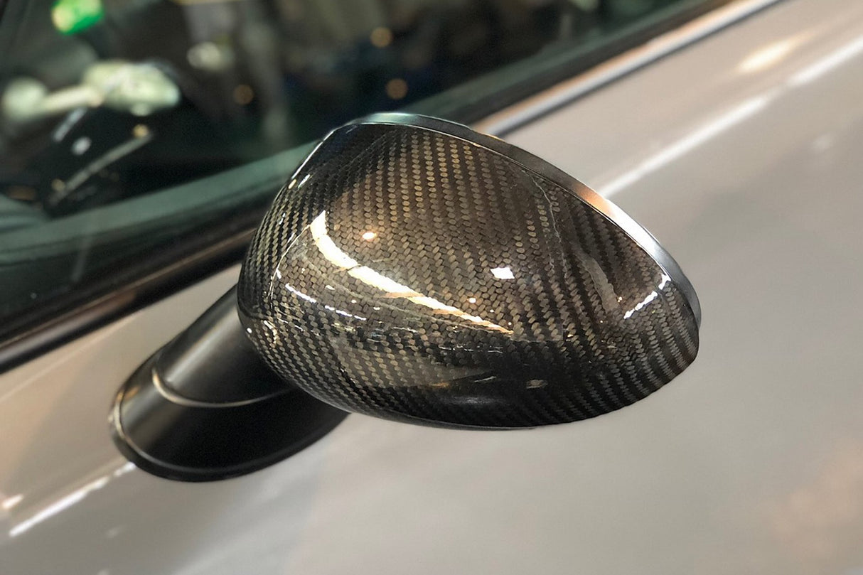 RSI C6 Carbon Fibre Side Mirror Cap Covers for MINI R53 | Lohen MINI