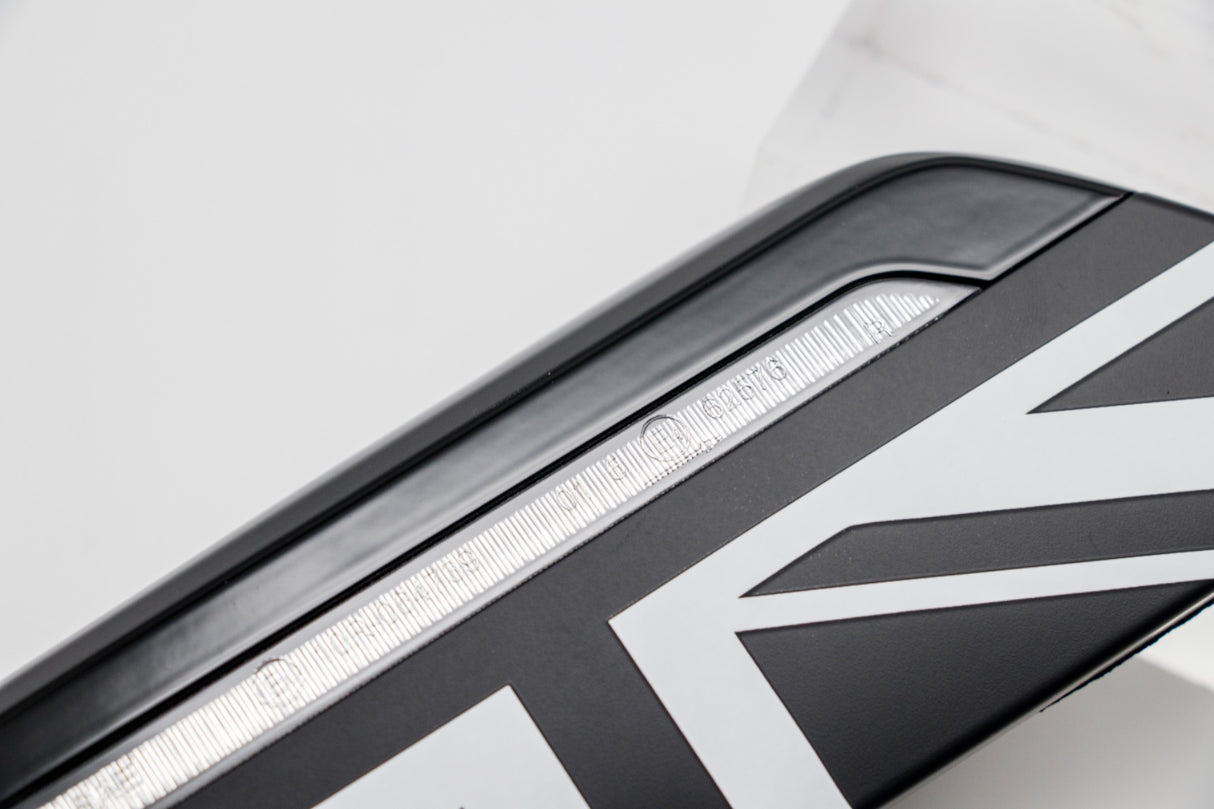 Dynamic Side Repeater with Dark Union Flag and Clear Lens | Lohen MINI