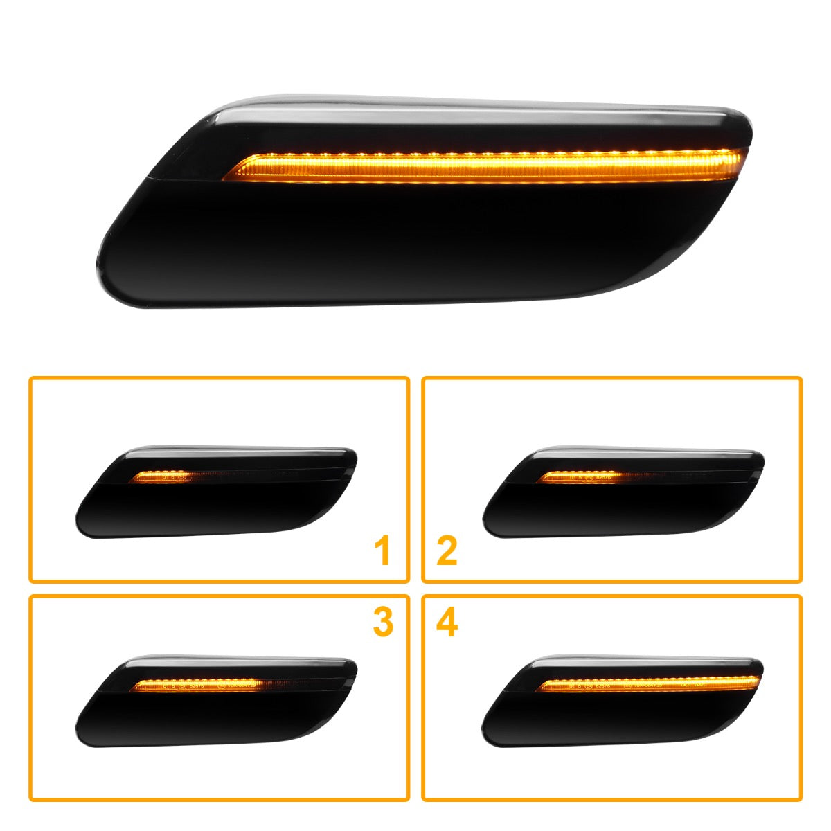 Dynamic Side Repeater with Shadow Lens | Lohen MINI