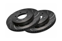 EBC Brake Discs - Rear - Drilled & Grooved for MINI (Gen 3) - F55,F56,F57