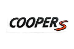 MINI F56 Black Cooper S Badge